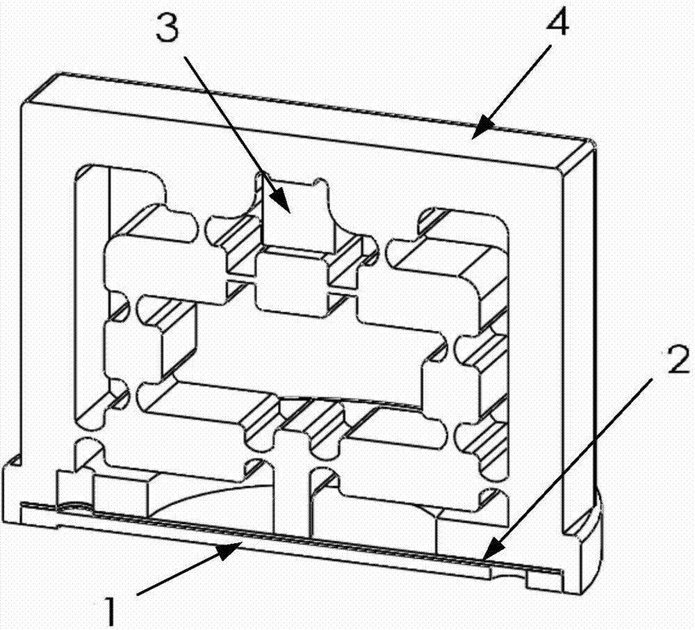 Piezoelectric valveless micropump suction cup based on parallel connection compliant mechanism