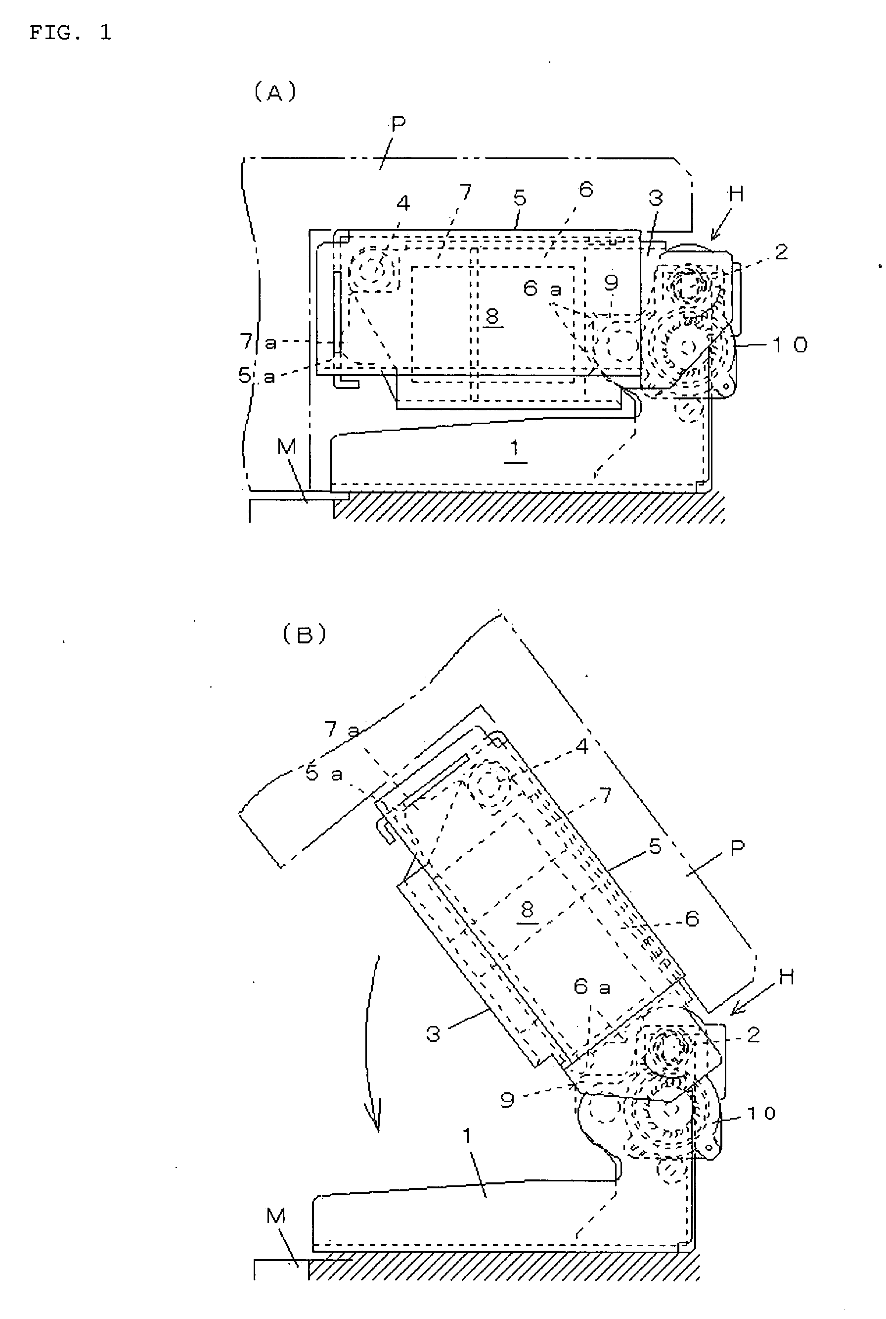 Hinge damper in opening/closing device