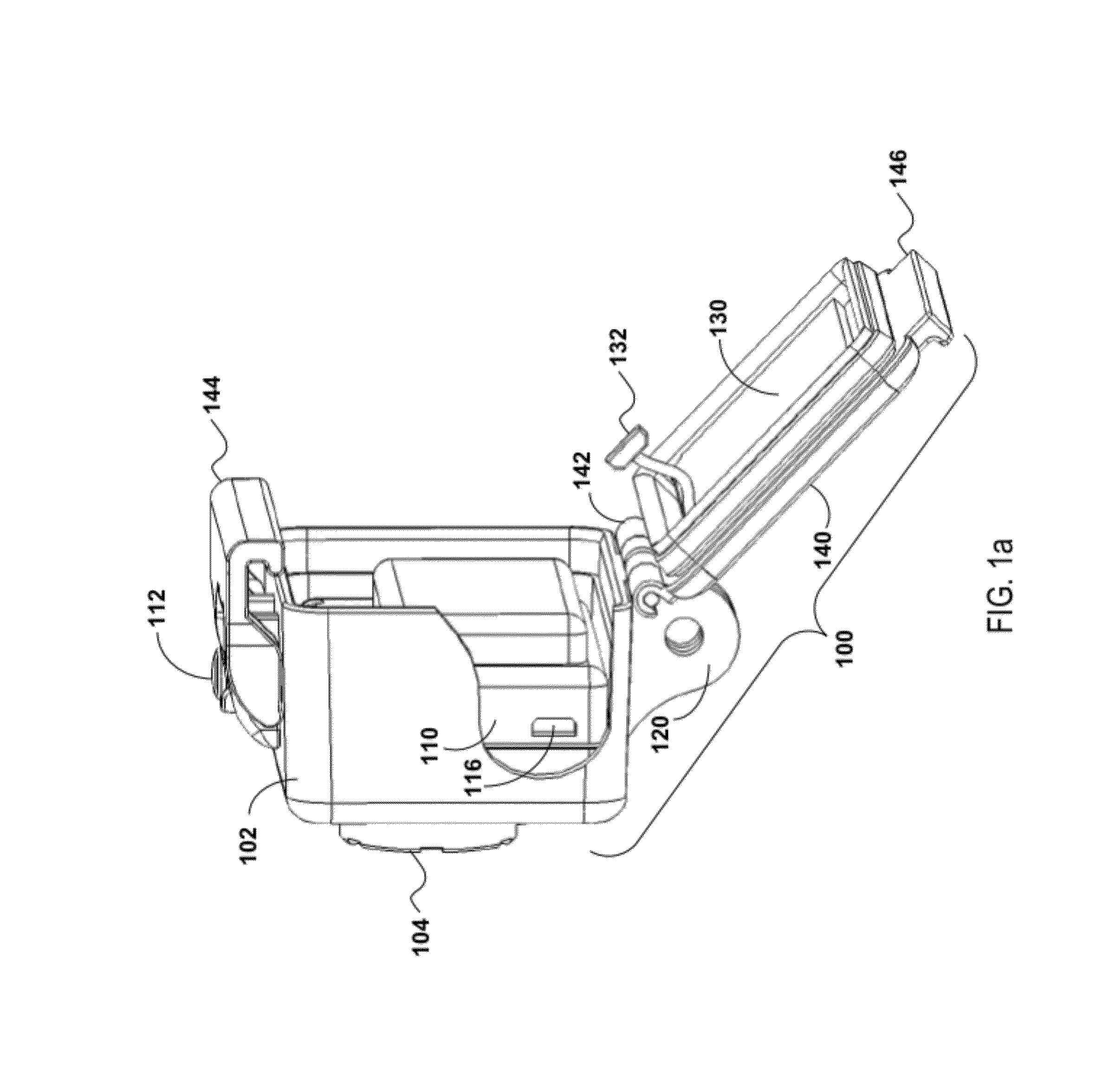 Camera housing with integrated expansion module