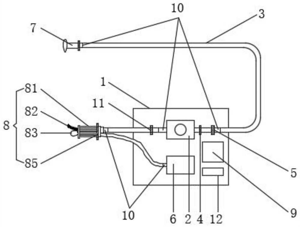 Portable intestinal juice circulation feedback system and method