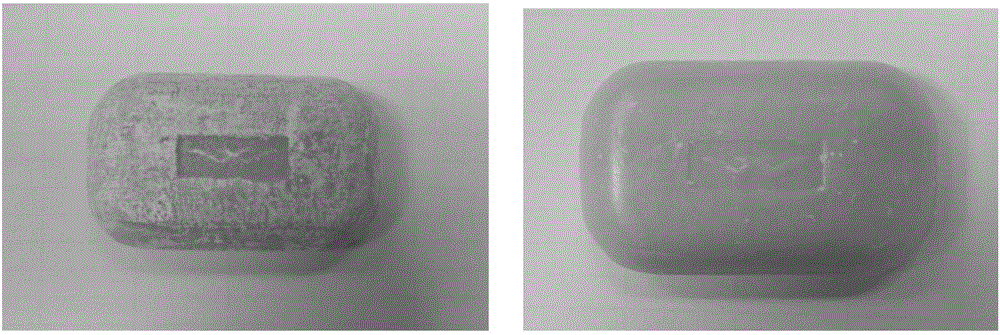 Soap grain, preparation method thereof and laundry soap prepared by soap grain