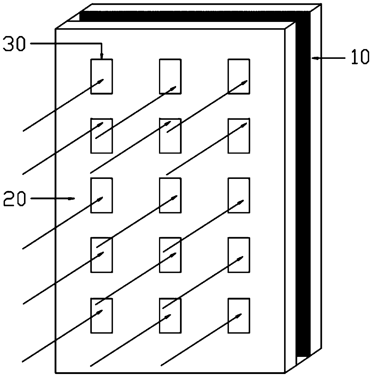 Preparation method of three-dimensional artificial electromagnetic material