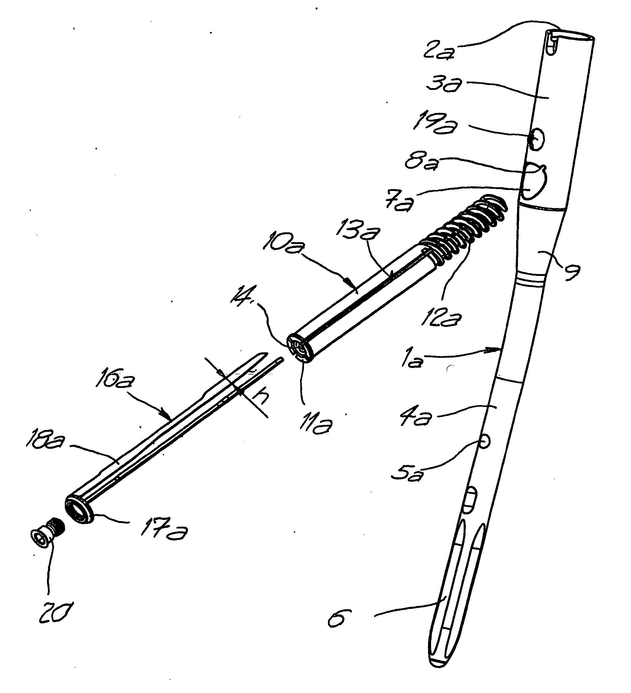 Intramedullary nail for femur fracture fixation