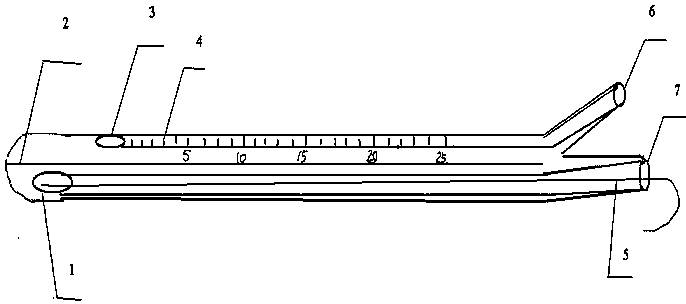 Method for double-cavity bladder clinical pressure measurement by silicon rubber catheter