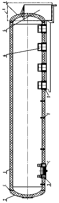 Novel heat preservation system of heat preservation tank car