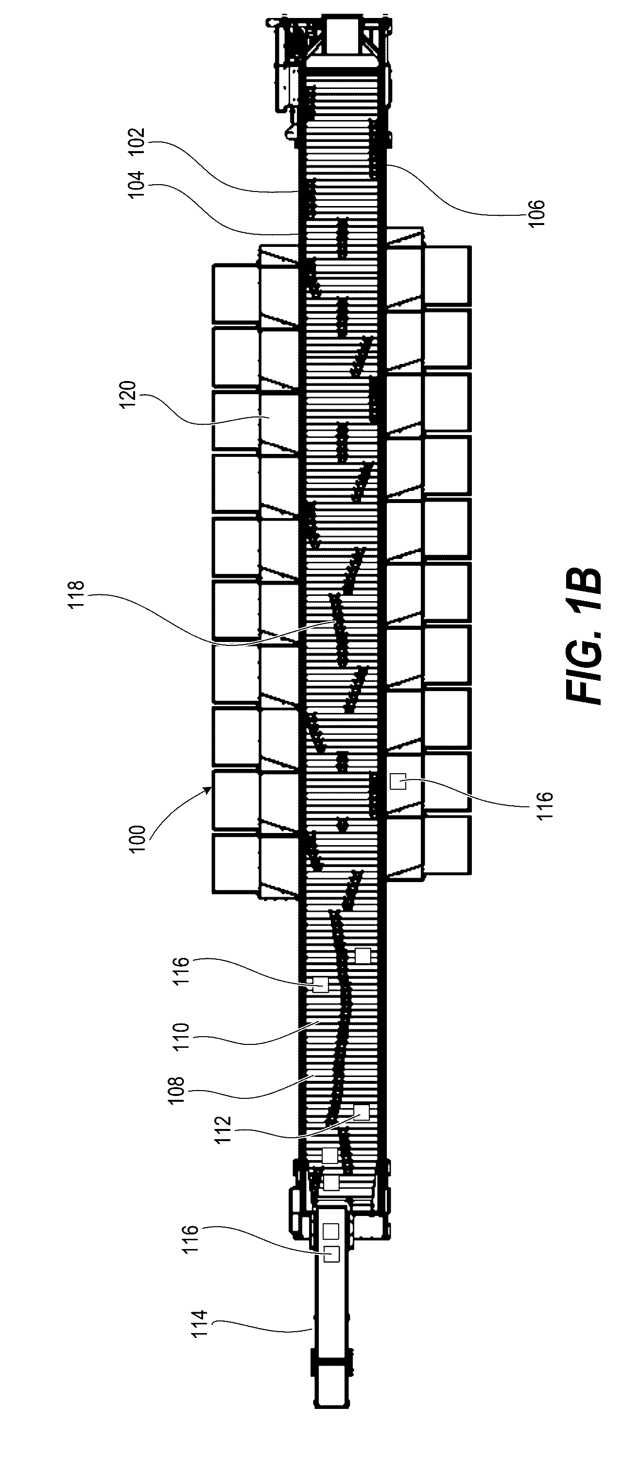 High-speed, dual-sided shoe sorter with offset induct