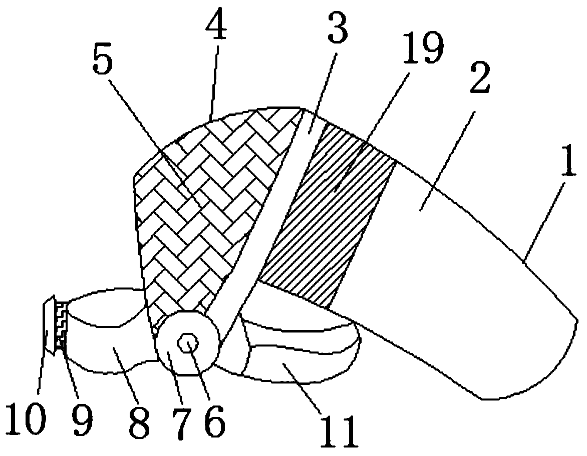 Protective mask for observing heat treatment