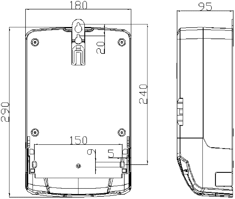 Energy efficiency data concentration terminal