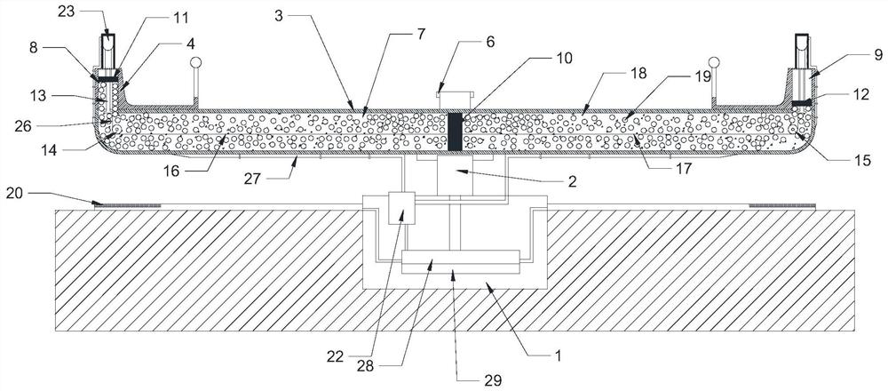 Seesaw self-balancing device and control method thereof