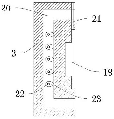 Rapid injection molding device of rotor die-casting machine