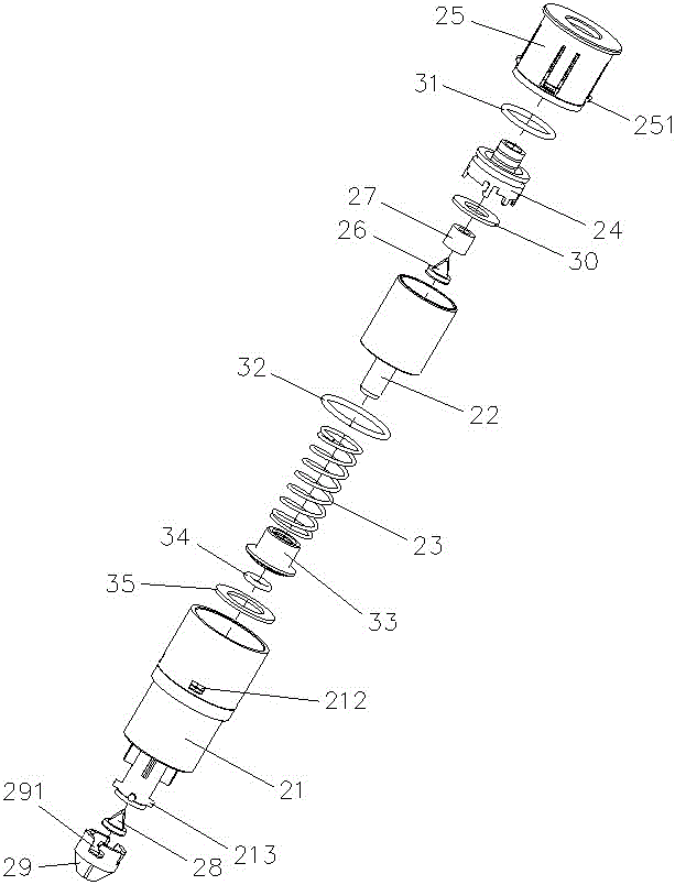 Foaming soap dispensing pump and foaming soap dispensing device and method using same