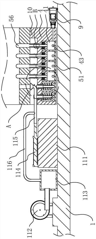 Drilling-and-backfilling type circular mould drilling equipment