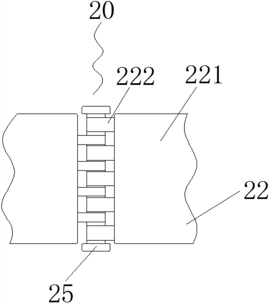 Low limb movement training device after brain trauma surgery