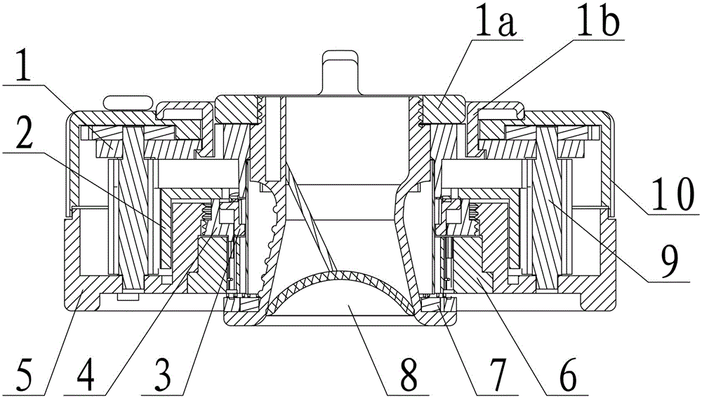 A kind of foreskin circumcision suturing device