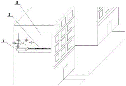 Unmanned-plane-based high-altitude welding and cutting method