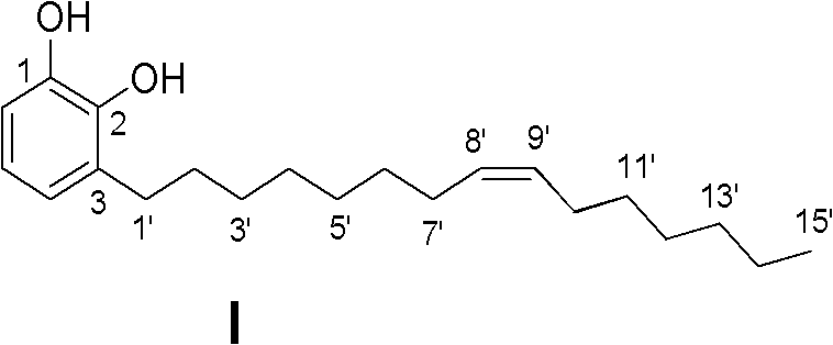 Preparation method for urushiol compound