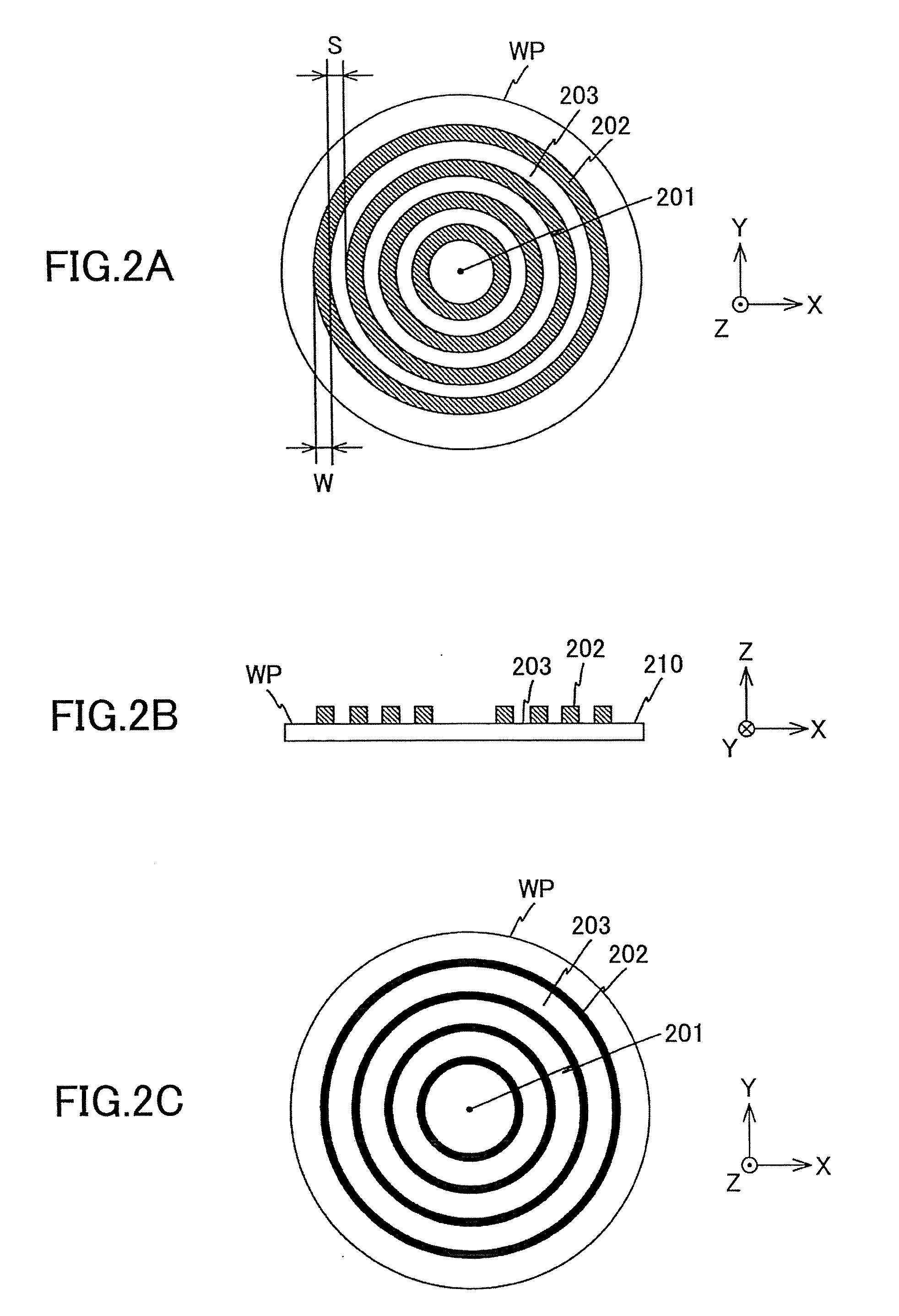 Aberration evaluation pattern, aberration evaluation method, aberration correction method, electron beam drawing apparatus, electron microscope, master, stamper, recording medium, and structure