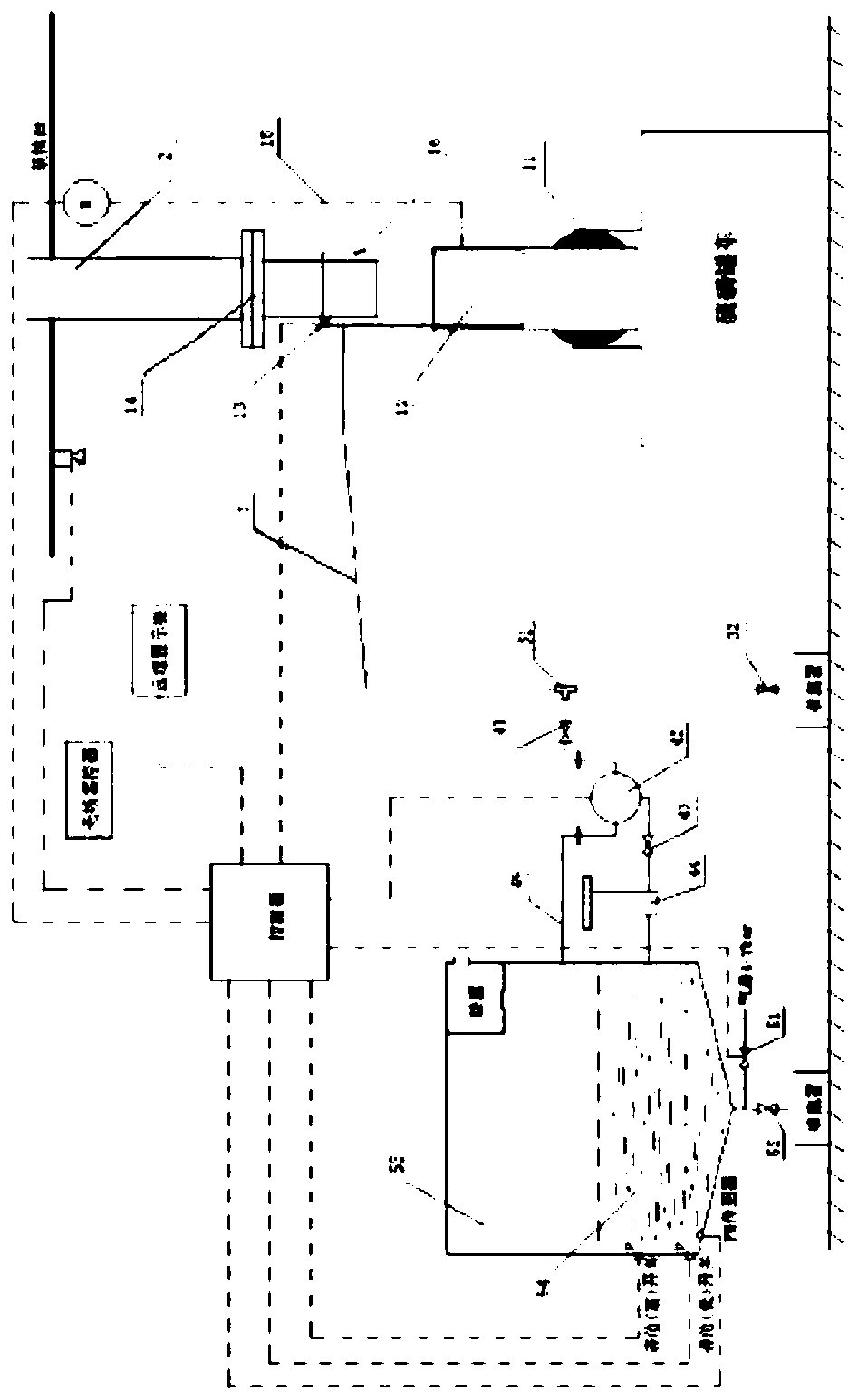 Sulfur loading tail gas collection system and method