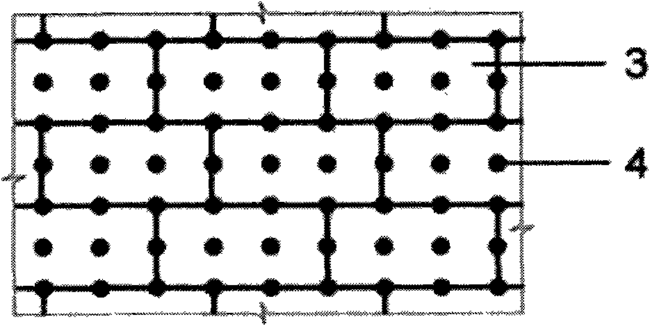 Outer heat insulating wall body for mechanically anchoring grid reinforcing rib mineral wool plate and construction process thereof