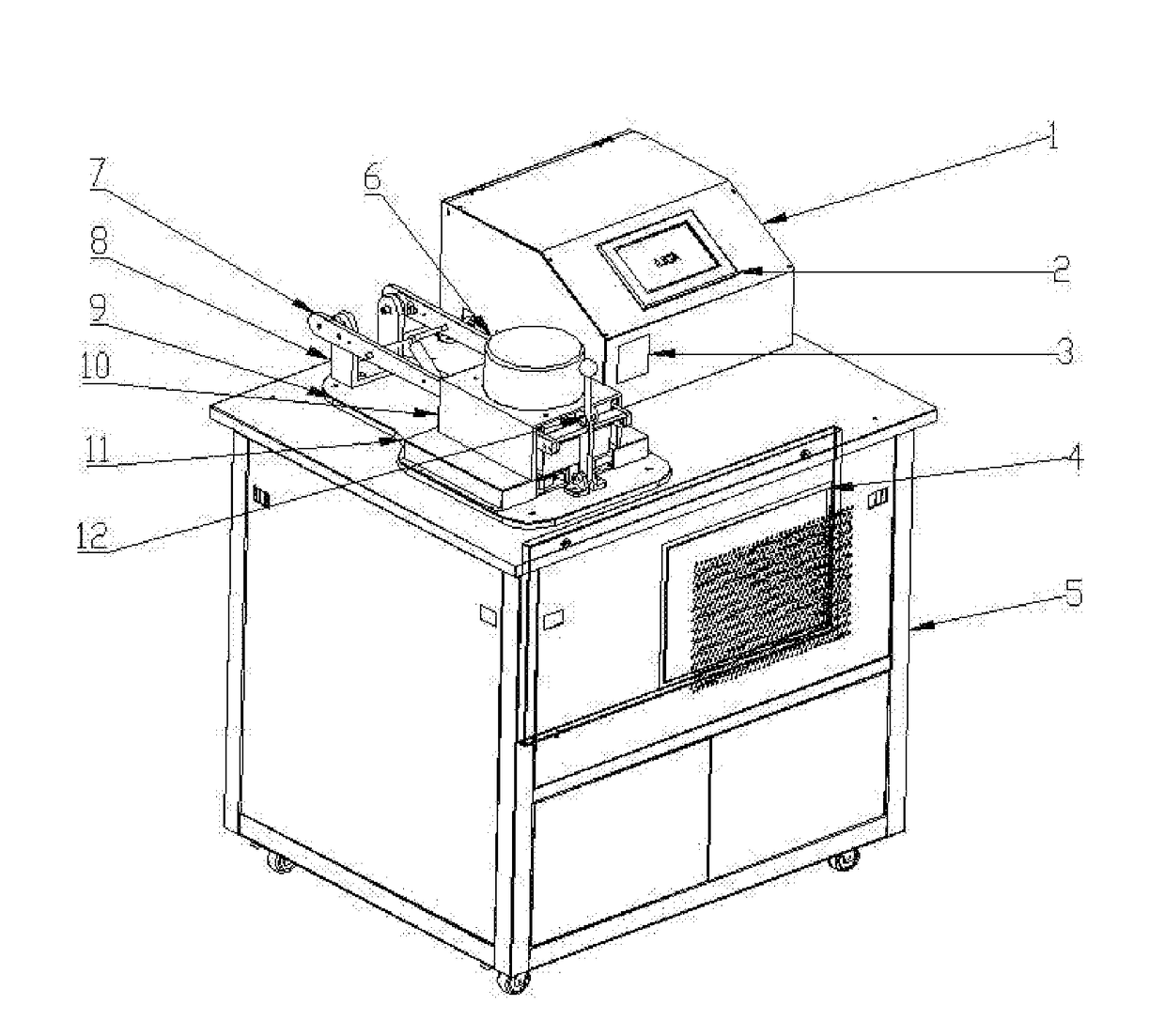 Apparatus for full-automatic, ultra-low pressure, fractionation-free and non-destructive extraction of water