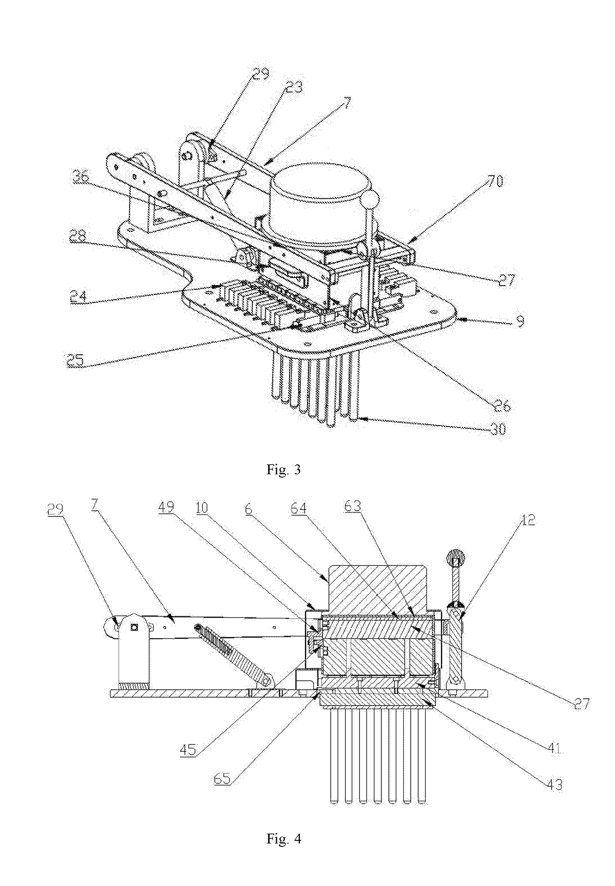 Apparatus for full-automatic, ultra-low pressure, fractionation-free and non-destructive extraction of water