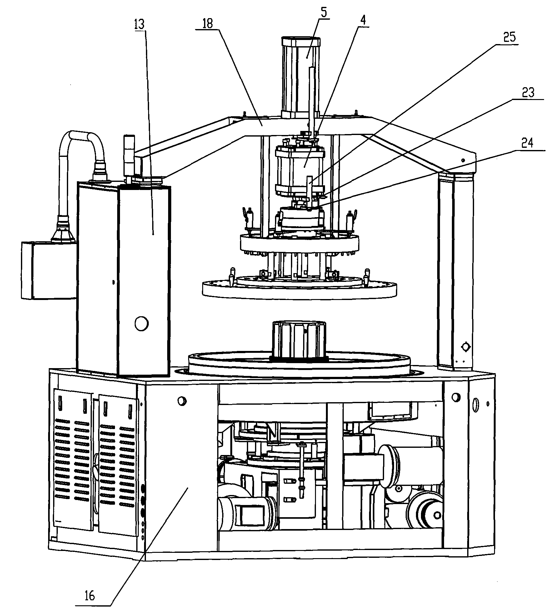 Numerically-controlled precise grinding polisher