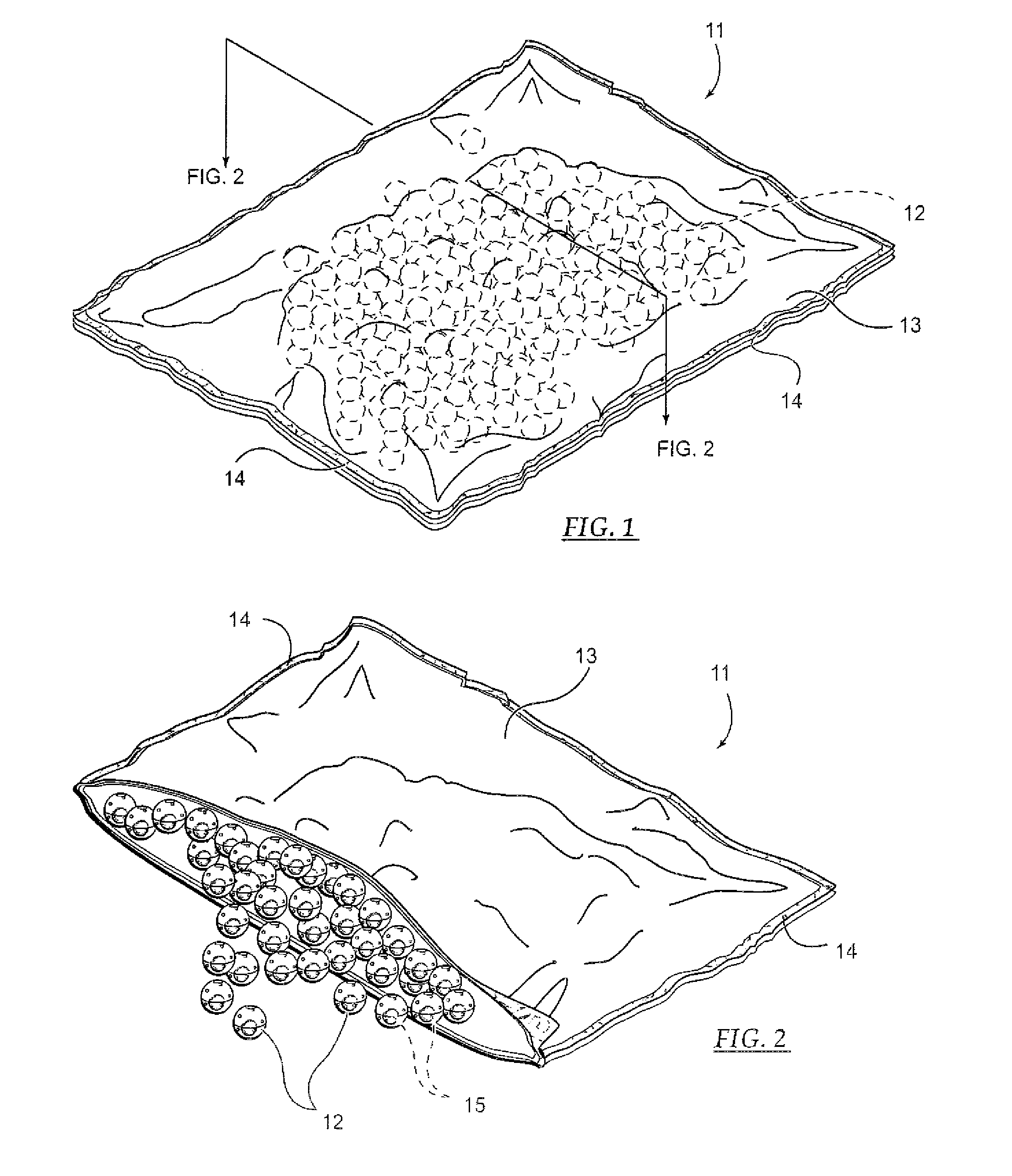 Reusable thermal pack for therapeutic purposes