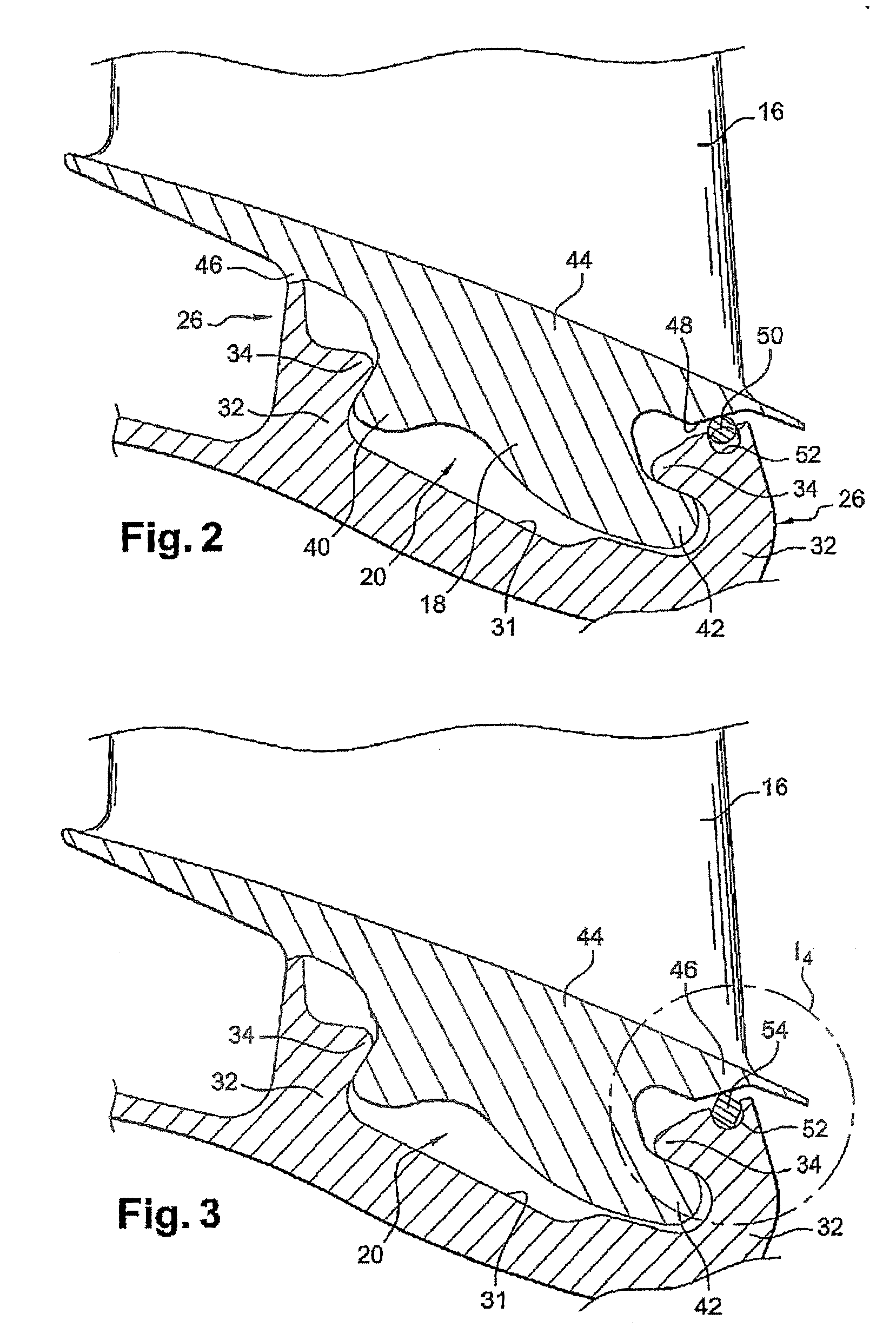 Turbomachine rotor wheel