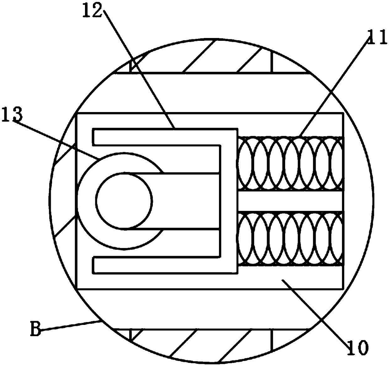 Device for bulge test and leakage test of casing