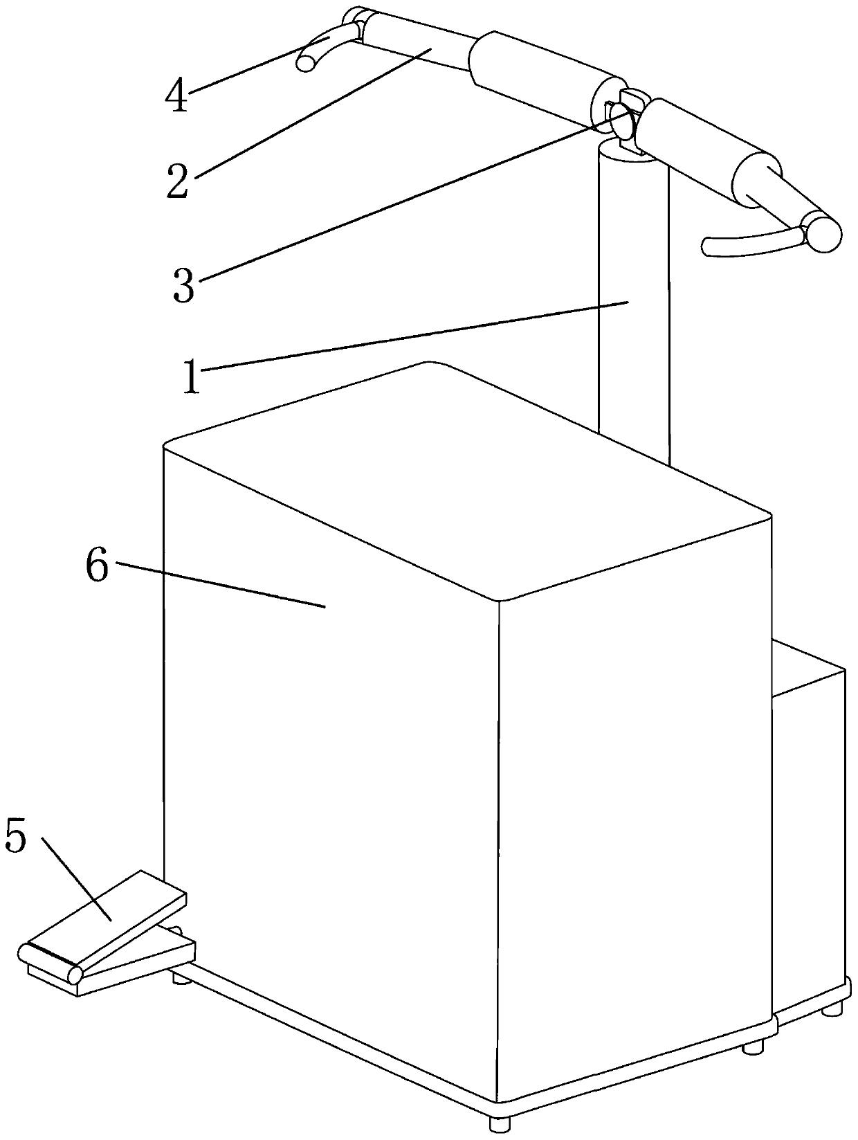 Auxiliary dressing equipment for old people and disabled people