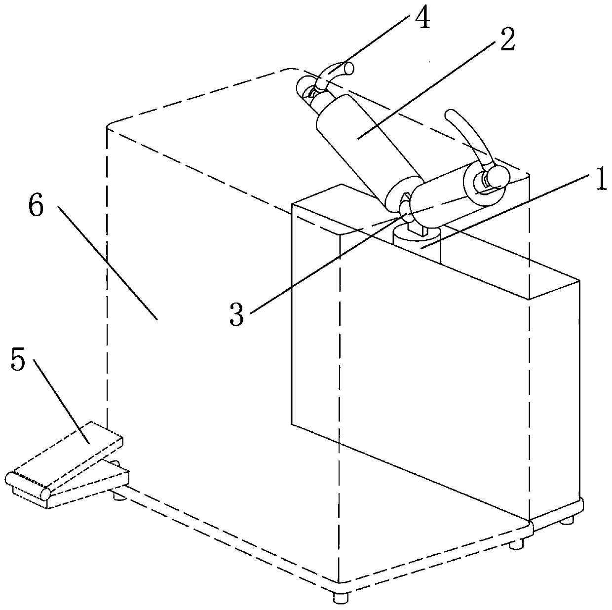 Auxiliary dressing equipment for old people and disabled people