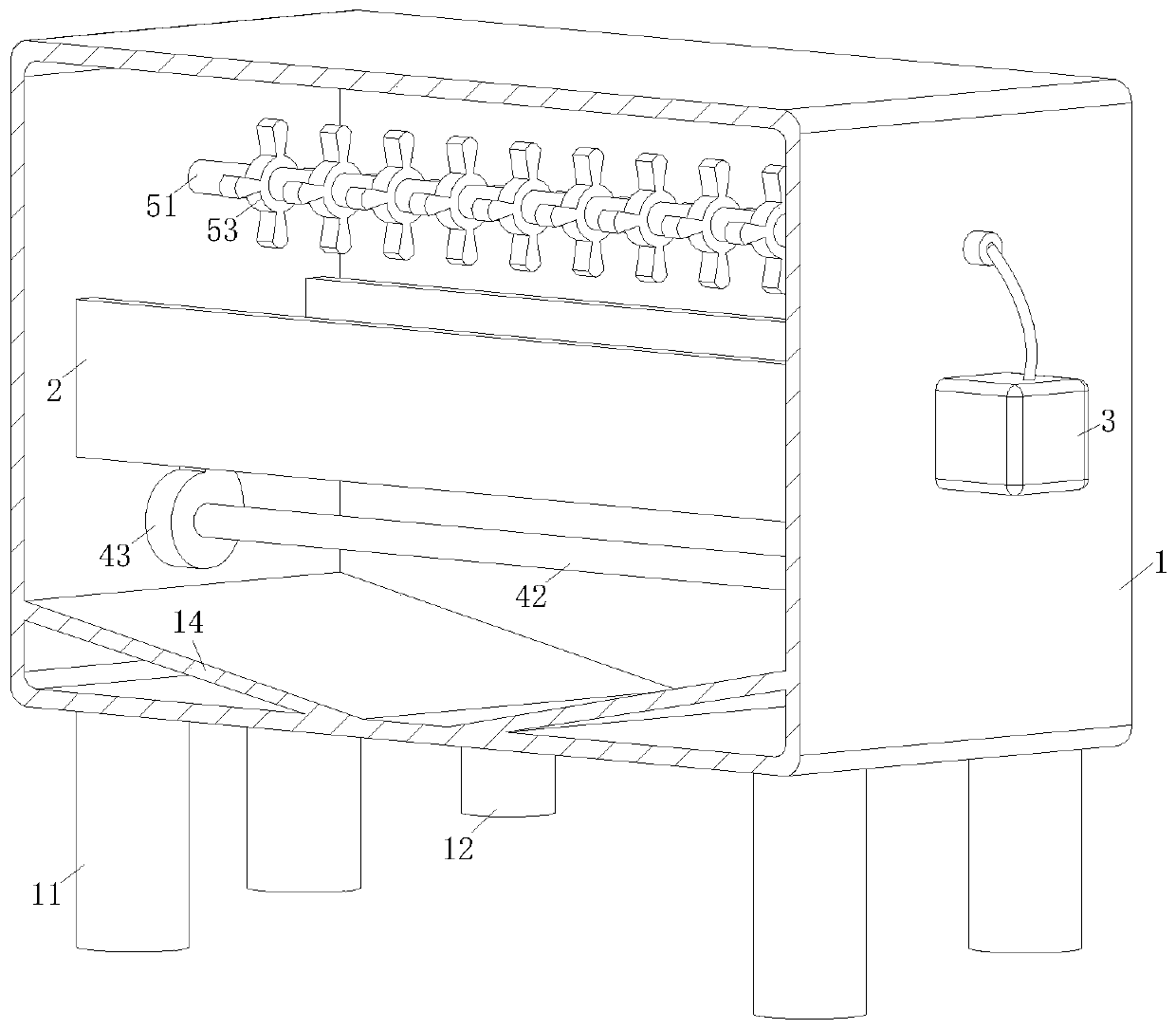 Low-temperature hot air circulation vacuum combined drying method for chrysanthemum