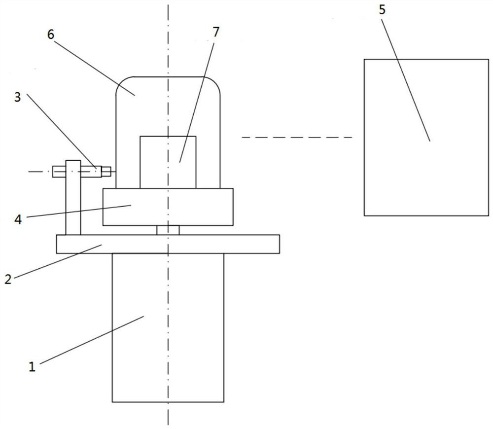 Automatic notch-finding marking device and marking method for shell of electromagnet for valve