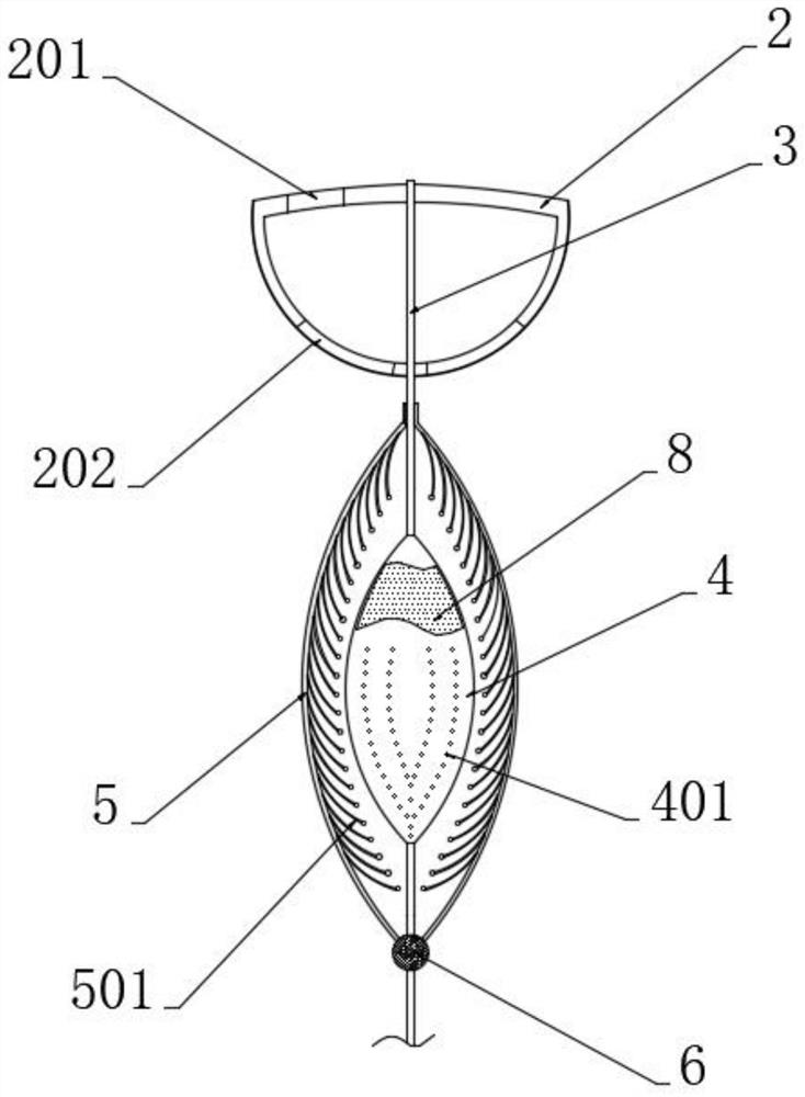 Internal expansion type metal porous adsorption ball and preparation process thereof