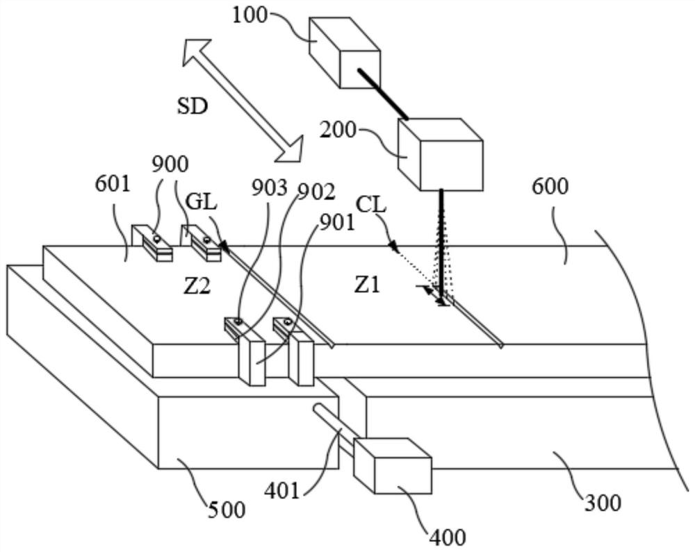 Display panel cutting device