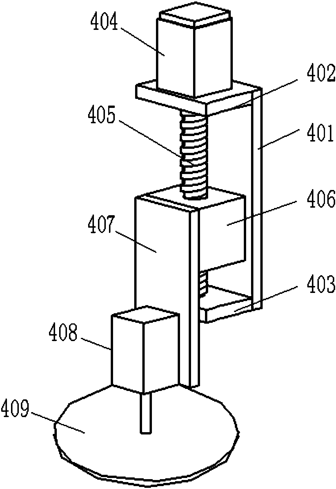 Straight edge grinding machine used for flat glass processing production