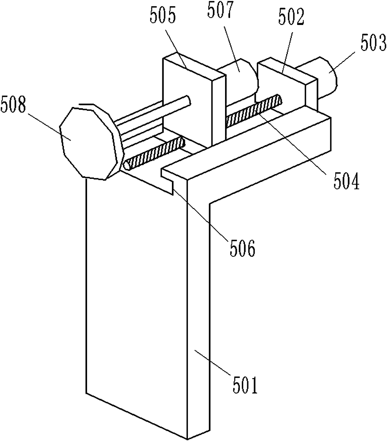 Straight edge grinding machine used for flat glass processing production