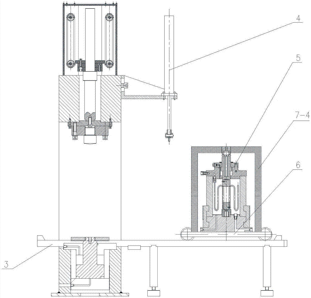 Dynamically-disturbed low-temperature rock triaxial loading and unloading rheometer and test method