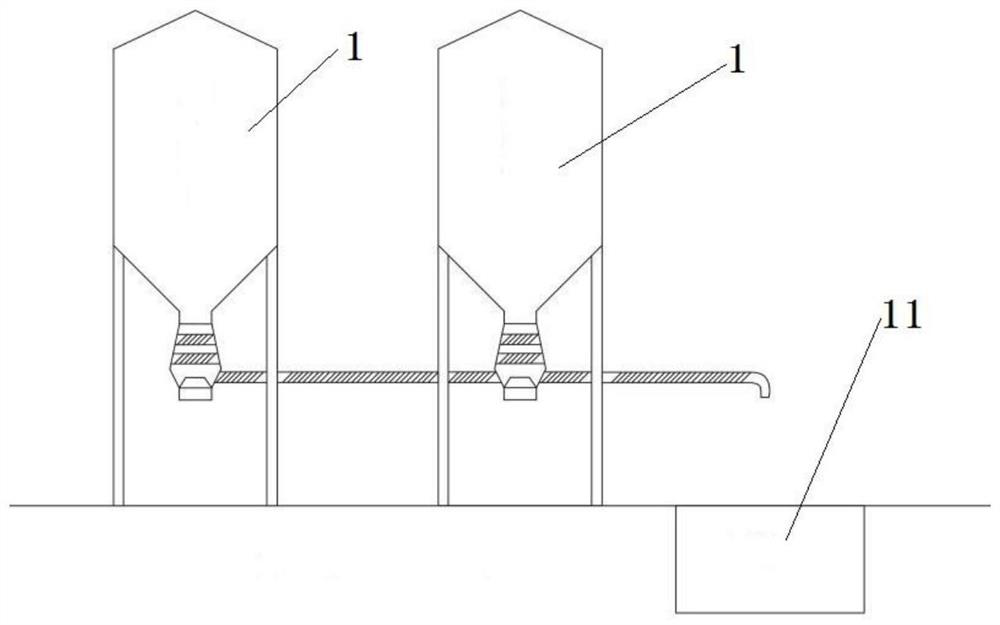 A technical equipment suitable for secondary recycling of feed processing pulverized materials