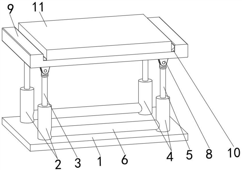 Laminated slab transportation protection structure