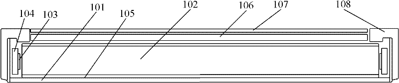 Sidelight type backlight source module