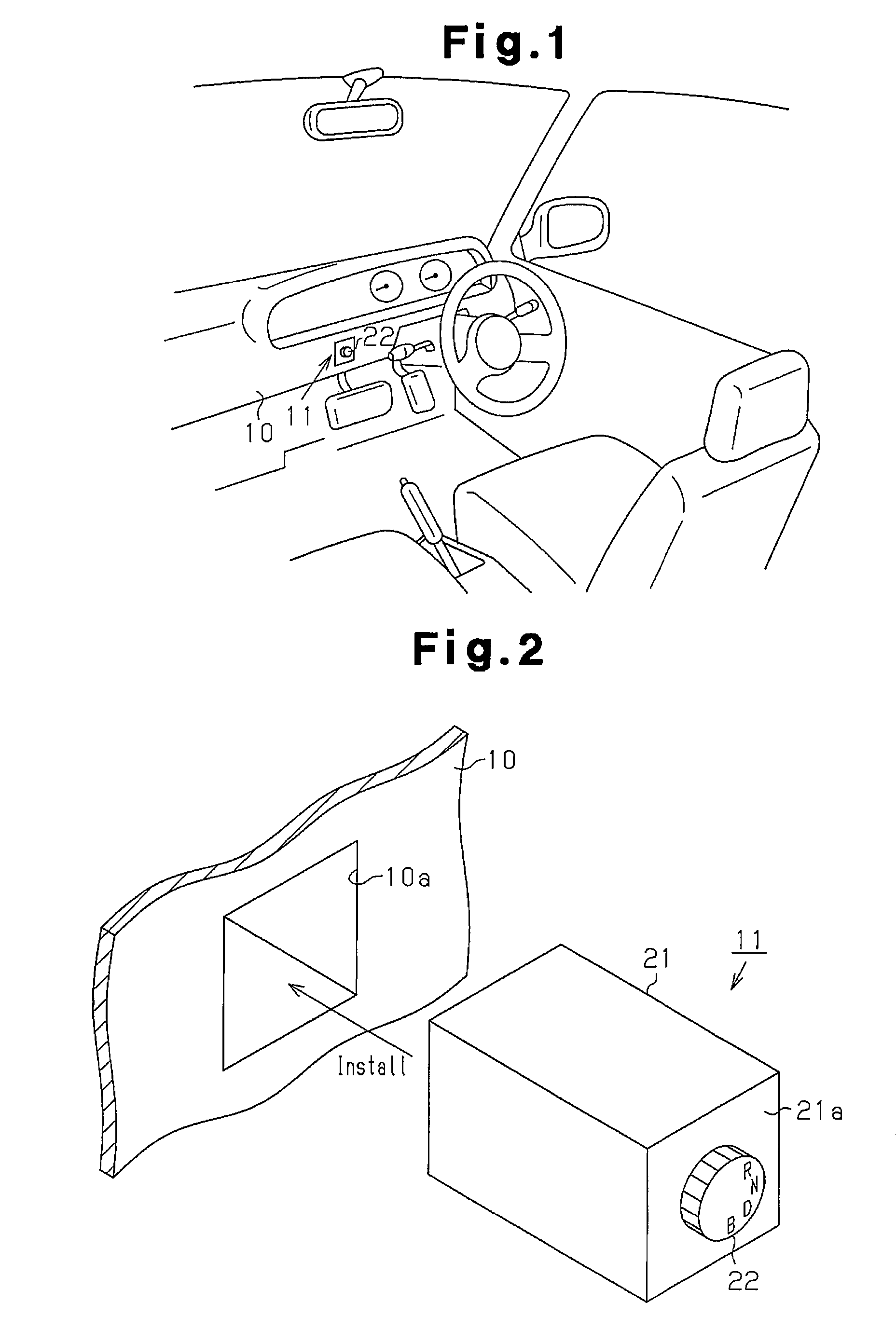 Gearshift device