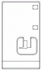 Tool for preventing carbon brush from direction error in installation