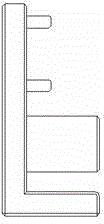 Tool for preventing carbon brush from direction error in installation