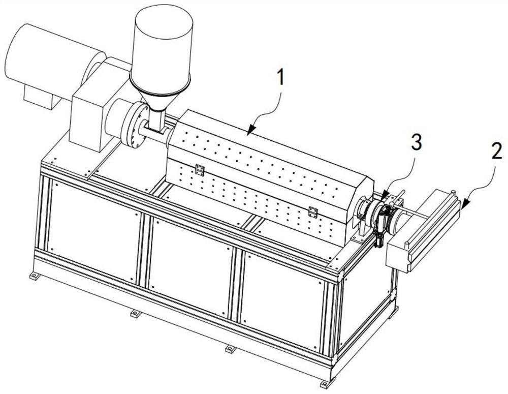 High-toughness melt-blown non-woven fabric manufacturing equipment