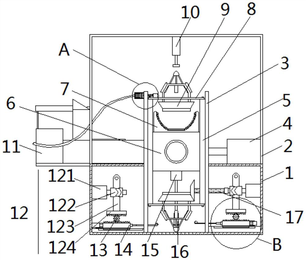 Hook thread knotting equipment for badminton production