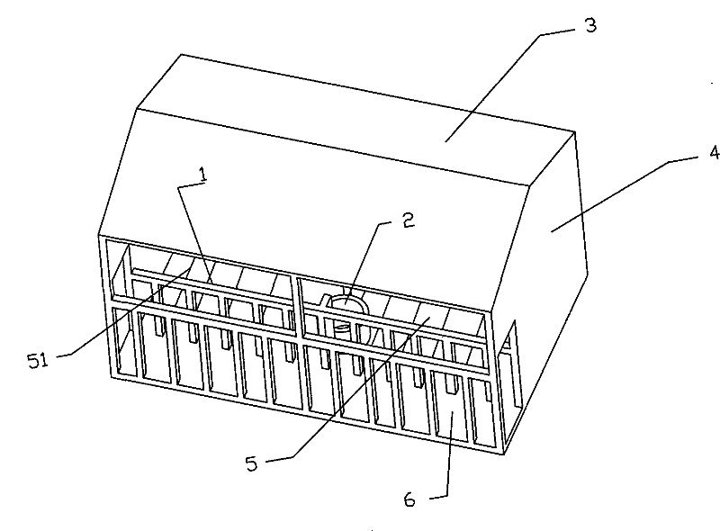 Alternate cultivation ecology pig culturing method and detachable piggery