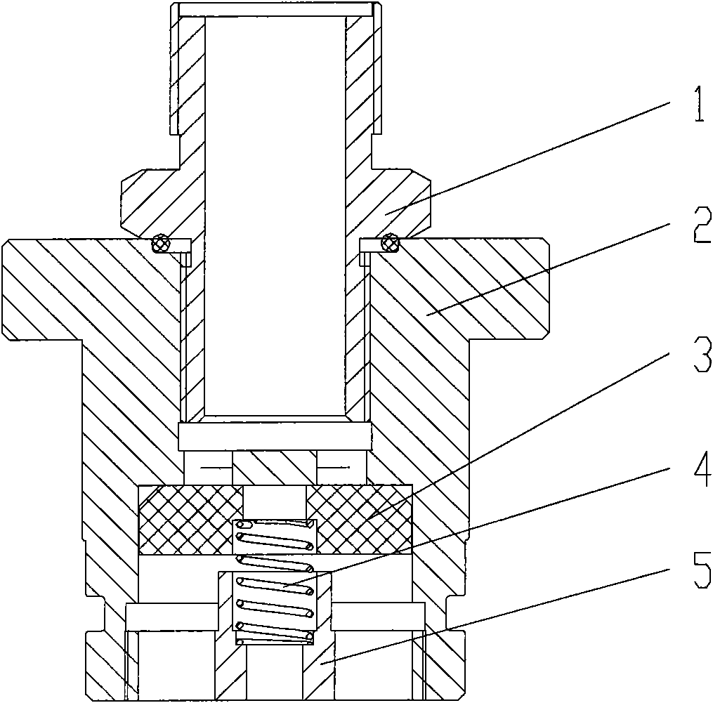 Air inlet and exhaust valve of compressor