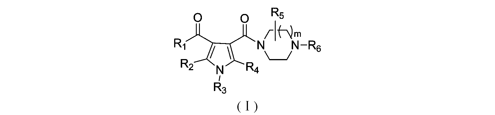 3-pyrrole carboxylic acid derivatives, and preparing method and application thereof