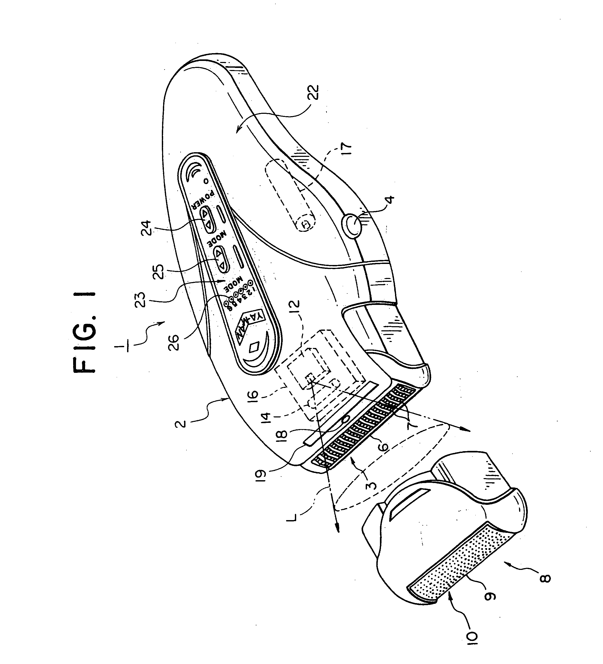 Laser depilator